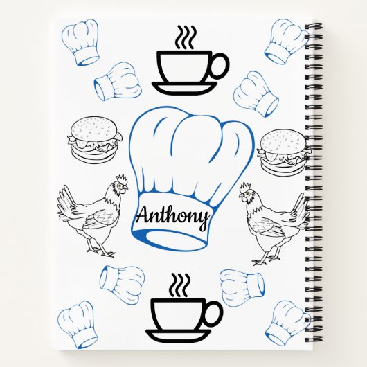 Chef de coloration Carnet spirale (Dos)