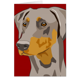 Chef de dobermann, faon, Uncropped