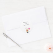 Chef de groupe - Étiquette de adresse (Enveloppe)
