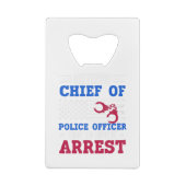 Chef De Police À La Retraite - Américain-drôle (Dos)