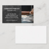 Chef deeg uitrollen | Gebak en Bloem Visitekaartje (Voorkant / Achterkant)