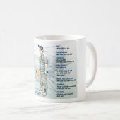 Chef d'équipe 11Oz de tasse de café de C-130 (Devant droit)