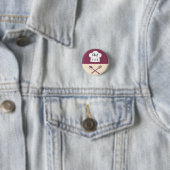 Chef Design Small, 1¼-inch ronde Button (In situ)