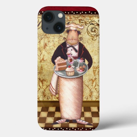 Chef Dessert Case-Mate iPhone Case (Achterkant)