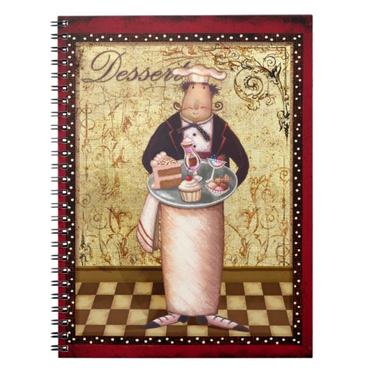 Chef Dessert Notitieboek (Voorkant)