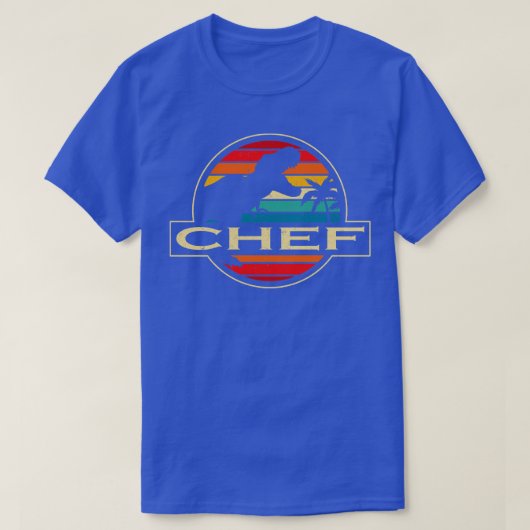 Chef Dinosaur T-shirt (Design voorkant)