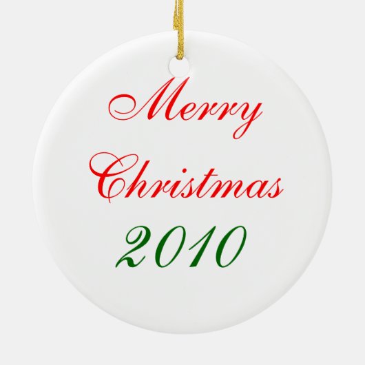 Chef-d'oeuvre de neige Ornement de Noël (Dos)