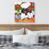 CHEF DOXIES CANVAS AFDRUK (Insitu (Slaapkamer))