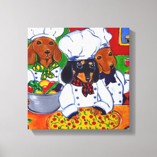 CHEF DOXIES CANVAS AFDRUK (Voorkant)