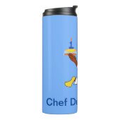 Chef Ducky Kazoo Hilarische roadtrip Thermosbeker (Gedraaid links)