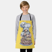 Chef Dwerg  Schort (Gedragen)