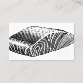 Chef et Carte de visite de restauration (Dos)