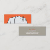 Chef exécutif Mini Carte de visite (Devant / Derrière)