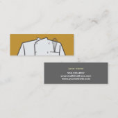 Chef exécutif Mini Carte de visite (Devant / Derrière)