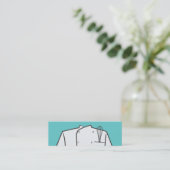 Chef exécutif Mini Carte de visite (Debout devant)