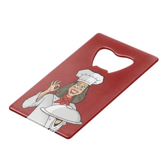 Chef femme (Dos Angle)