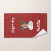 Chef femme (Serviette à main)