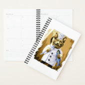 Chef Funny Cat Culatory Cooking Guru Kitchen Planner (Display)