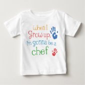 Chef (Future) Baby Baby T-Shirt (Voorkant)