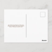 Chef Groundhog Briefkaart (Achterkant)