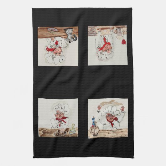 Chef Guiseppe Theedoek (Verticaal)