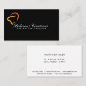 Chef Hat | culinair Visitekaartje (Voorkant / Achterkant)