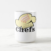 Chef Hat Graphic – Funny & Stylish  Koffiemok (Center)