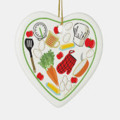 Chef Heart Ornament (Rechts)