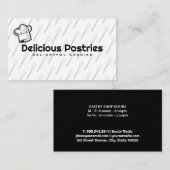 Chef Hoed | Gardeerpatroon Visitekaartje (Voorkant / Achterkant)