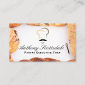 Chef Hoed Icoon | Gebak Visitekaartje (Voorkant)