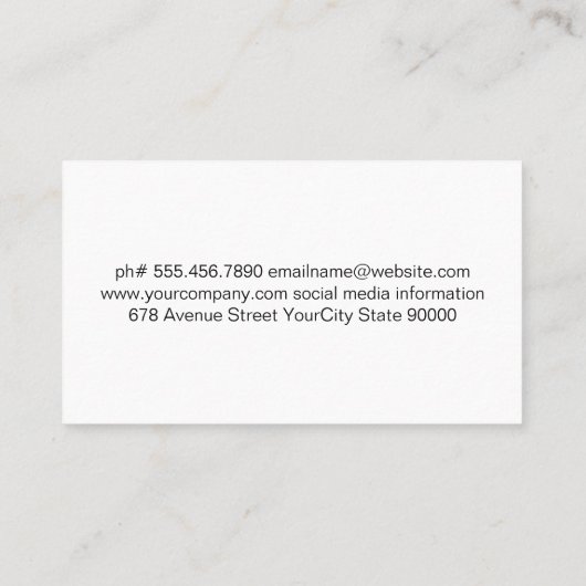 Chef Hoed | Kookgereedschap | Hout Visitekaartje (Achterkant)