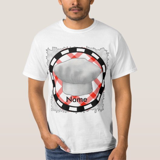 Chef Hoed t-shirt (Voorkant)