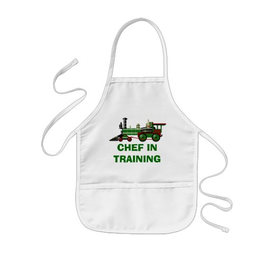 Chef in opleiding kinder schort (Voorkant)