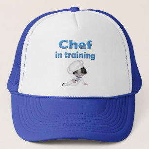 Chef in opleiding trucker pet
