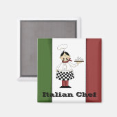 Chef italien #7 Magnet (Recto/Verso)