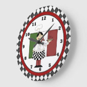 Chef italien horloge 8 (Angle)