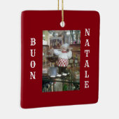 ***CHEF ITALIEN*** ORNEMENT DE NOËL (Droite)