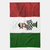 Chef Italien Serviette de cuisine (Vertical)