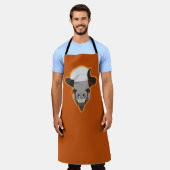 Chef J de Minotaur Apron Schort (Gedragen)