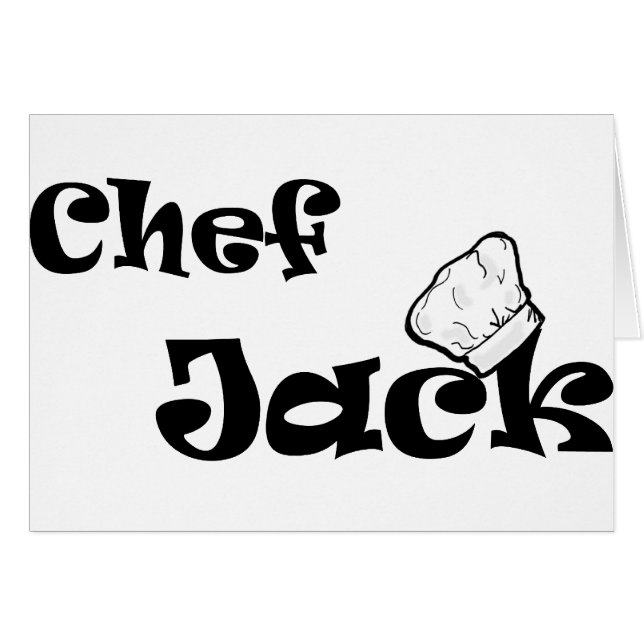 Chef Jack (Voorkant Horizontaal)