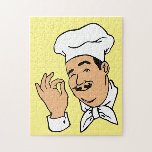 CHEF JIGSAW PUZZLE LEGPUZZEL (Verticaal)