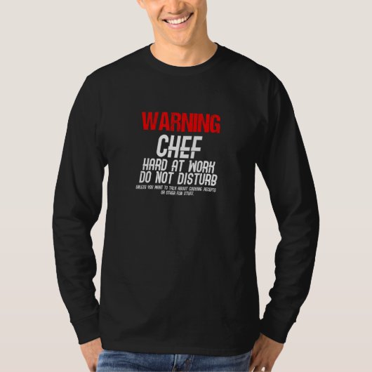 Chef Joke T-shirt (Voorkant)
