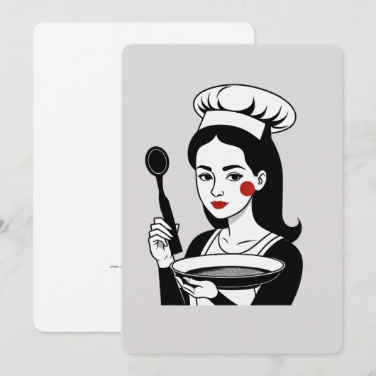 Chef Kaart (Voorkant / Achterkant)