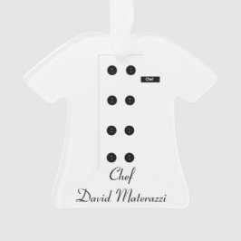 Chef-kerstversiering Ornament