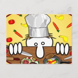 Chef Kilroy Briefkaart