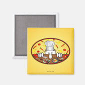 Chef Kilroy Magnet (Recto/Verso)