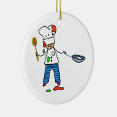 Chef-Kind Keramisch Ornament (Rechts)