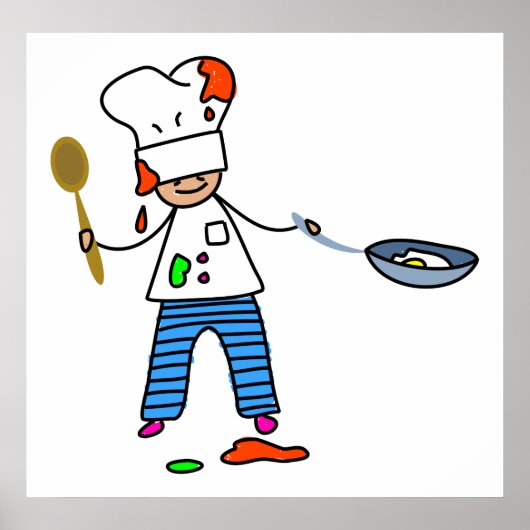 Chef-Kind Poster (Voorkant)