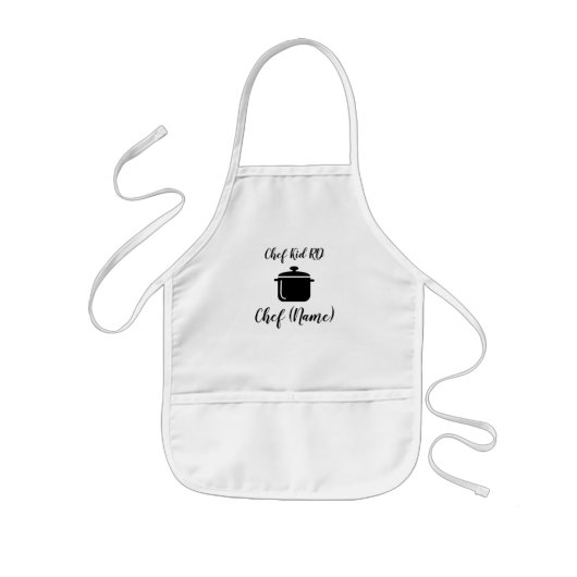 Chef-Kind RD Kinder Schort (Voorkant)