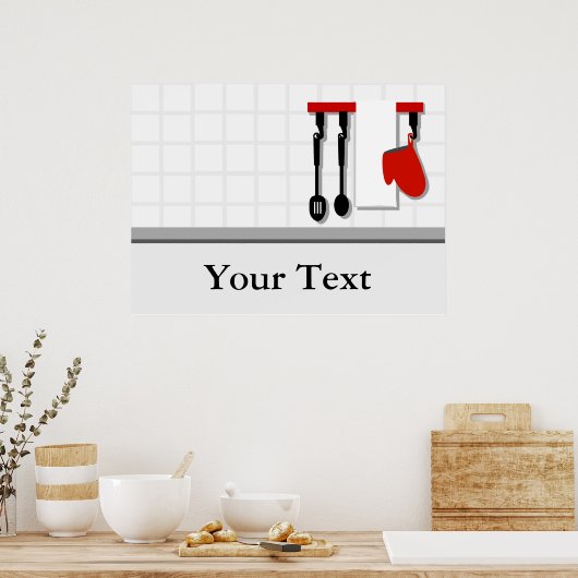 Chef Kitchen Cook Poster (Keuken)